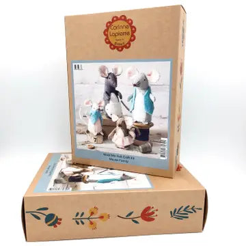 Mouse family felt KIT