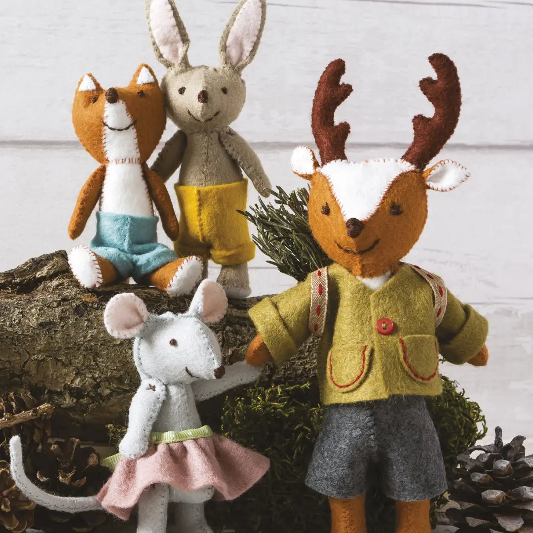 Felt Animal Families BOOK