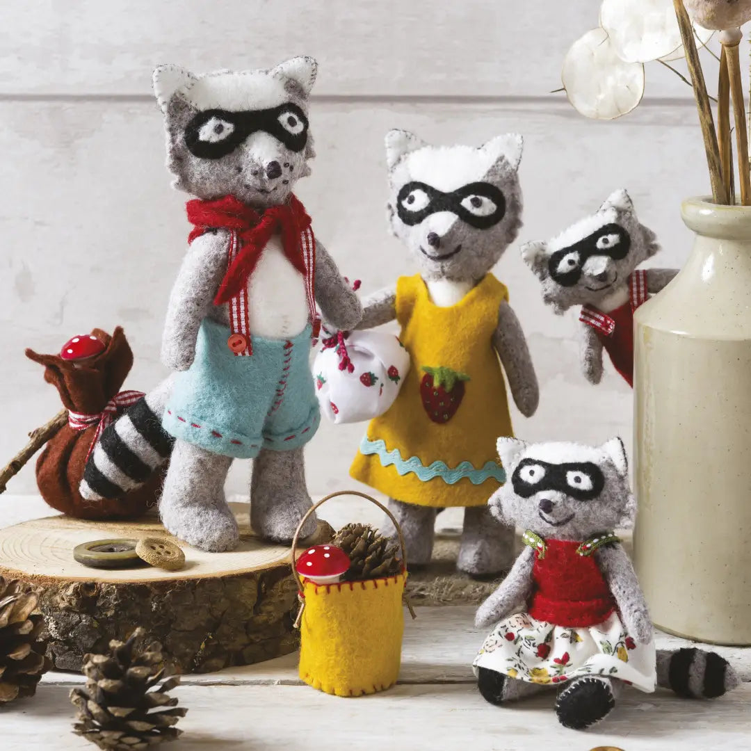 Felt Animal Families BOOK
