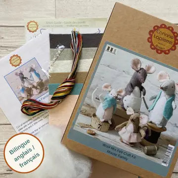 Mouse family felt KIT