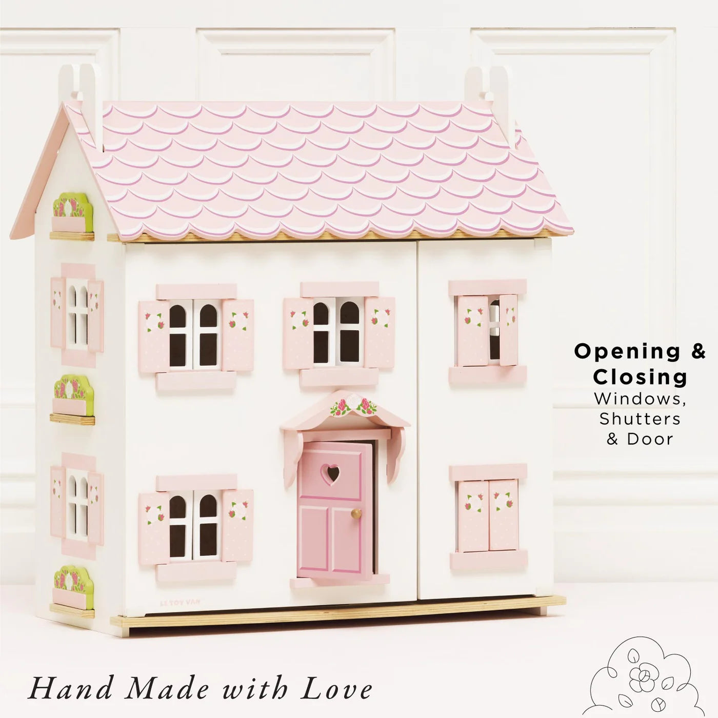 Le Toy Van Sophie's Wooden Dolls House - Award-Winning Dollhouse Voted Best by Mumsnet 2025