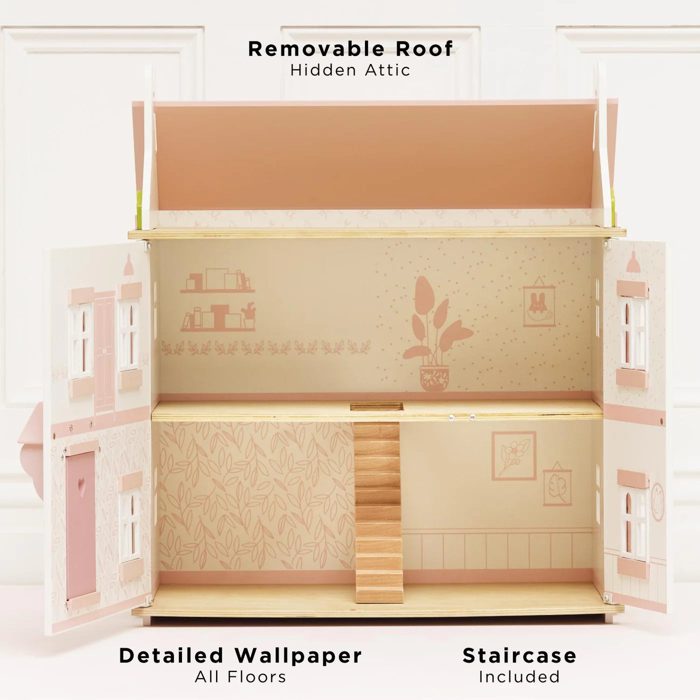 Le Toy Van Sophie's Wooden Dolls House - Award-Winning Dollhouse Voted Best by Mumsnet 2025