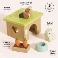 Le Bunny & Guinea Pet Animal Set