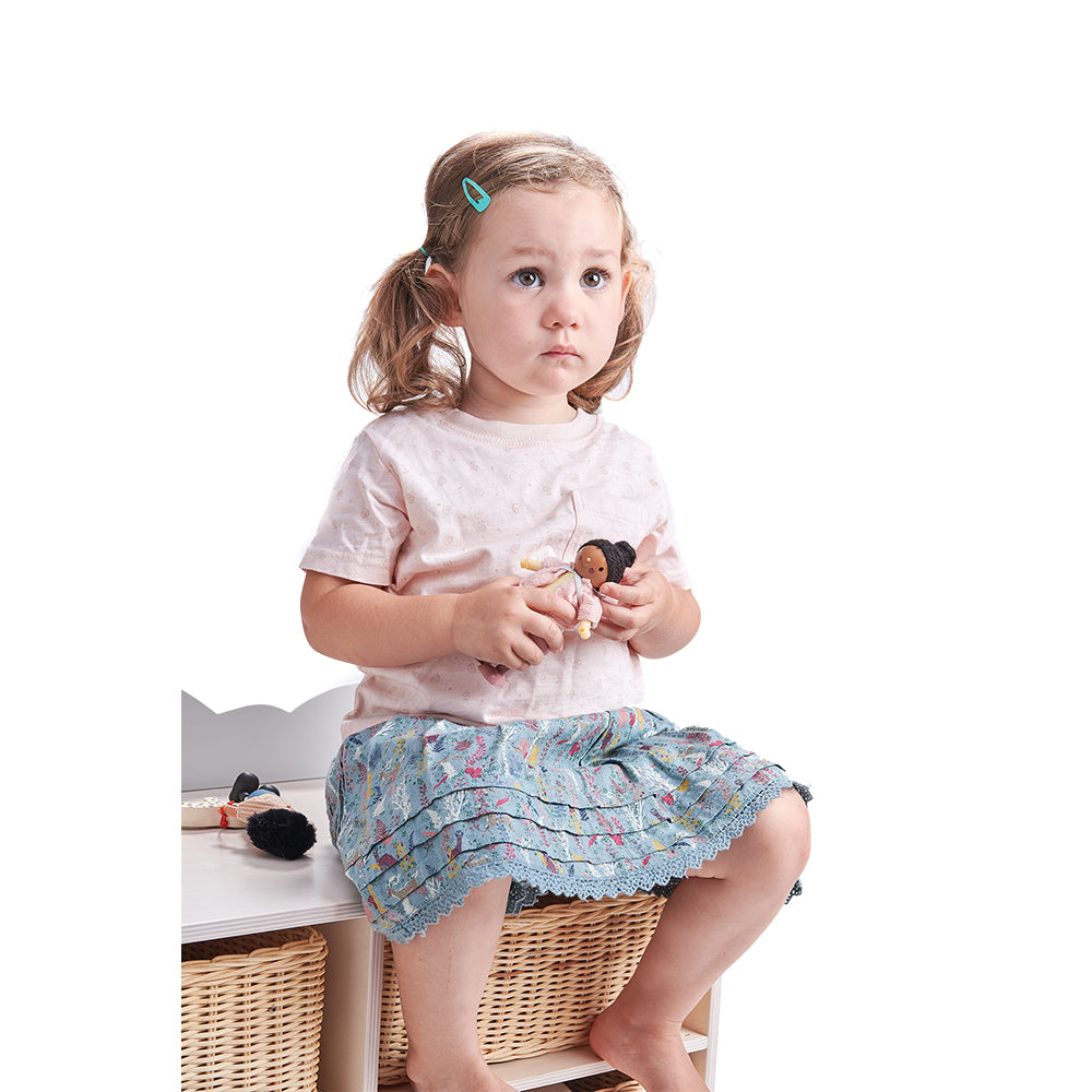 Mrs Forrester and the baby