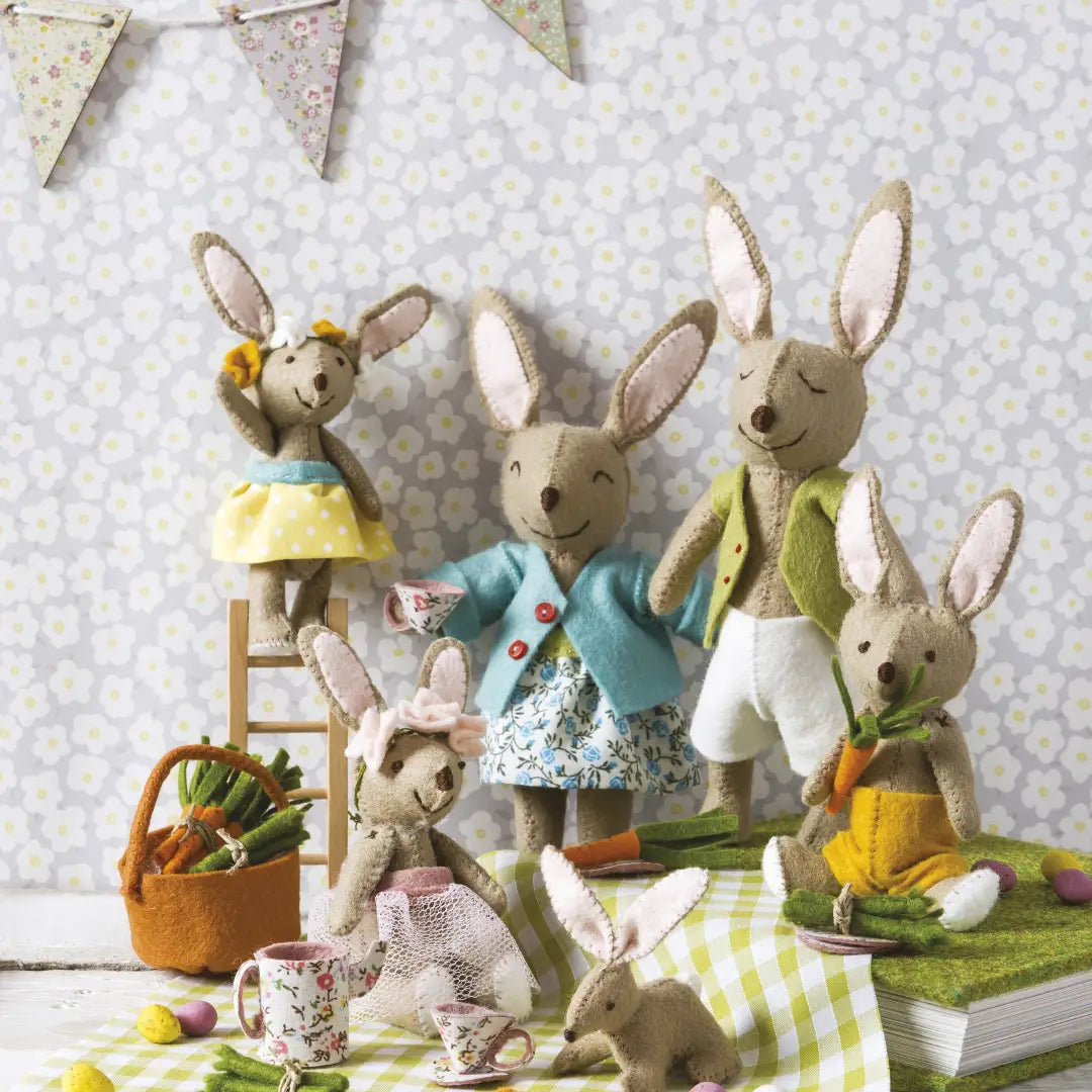Felt Animal Families BOOK
