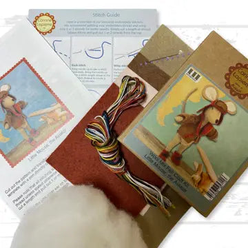 Little Mouse the Aviator Felt Craft Mini KIT