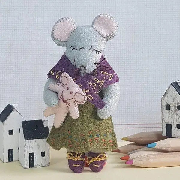 Little Miss Mouse Felt Craft Mini KIT