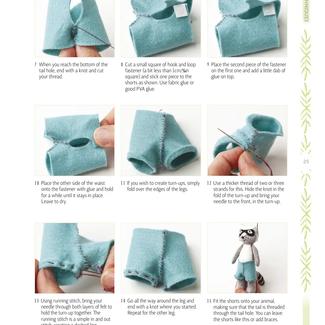 Felt Animal Families BOOK