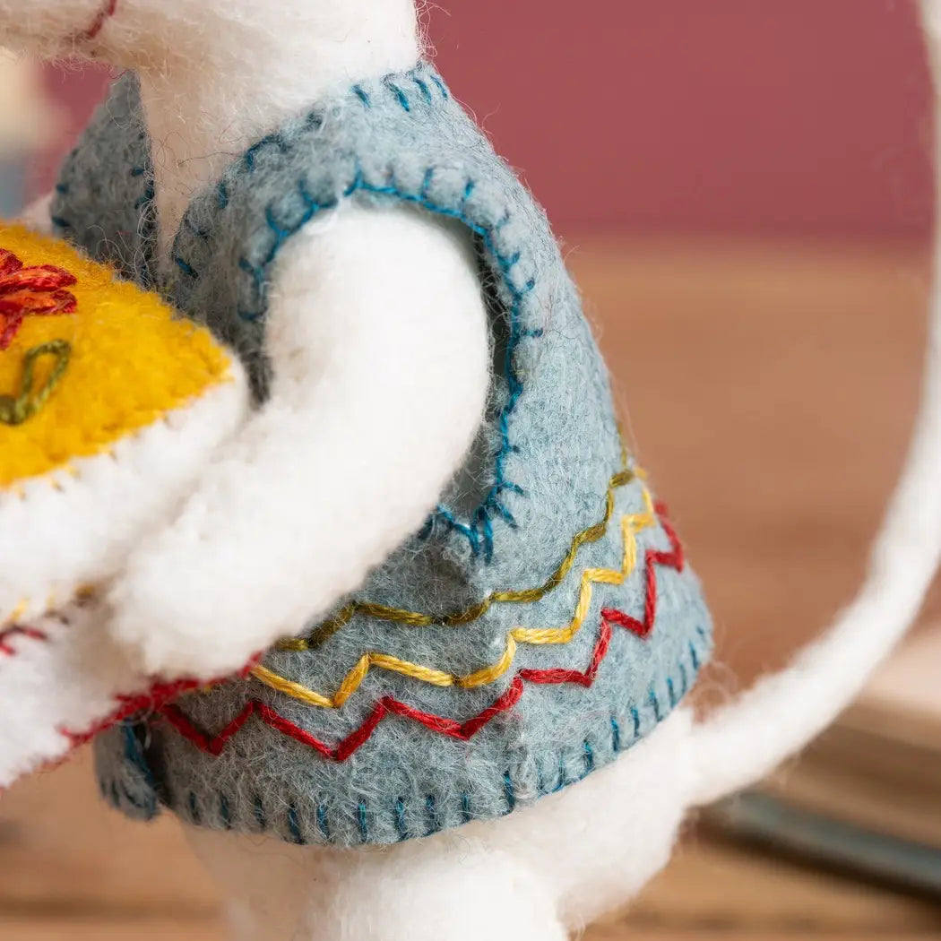 Little Mouse Librarian Felt Craft Mini KIT