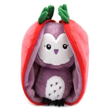 Flipetz - Sorbet the Owl/Strawberry 2-in-1
