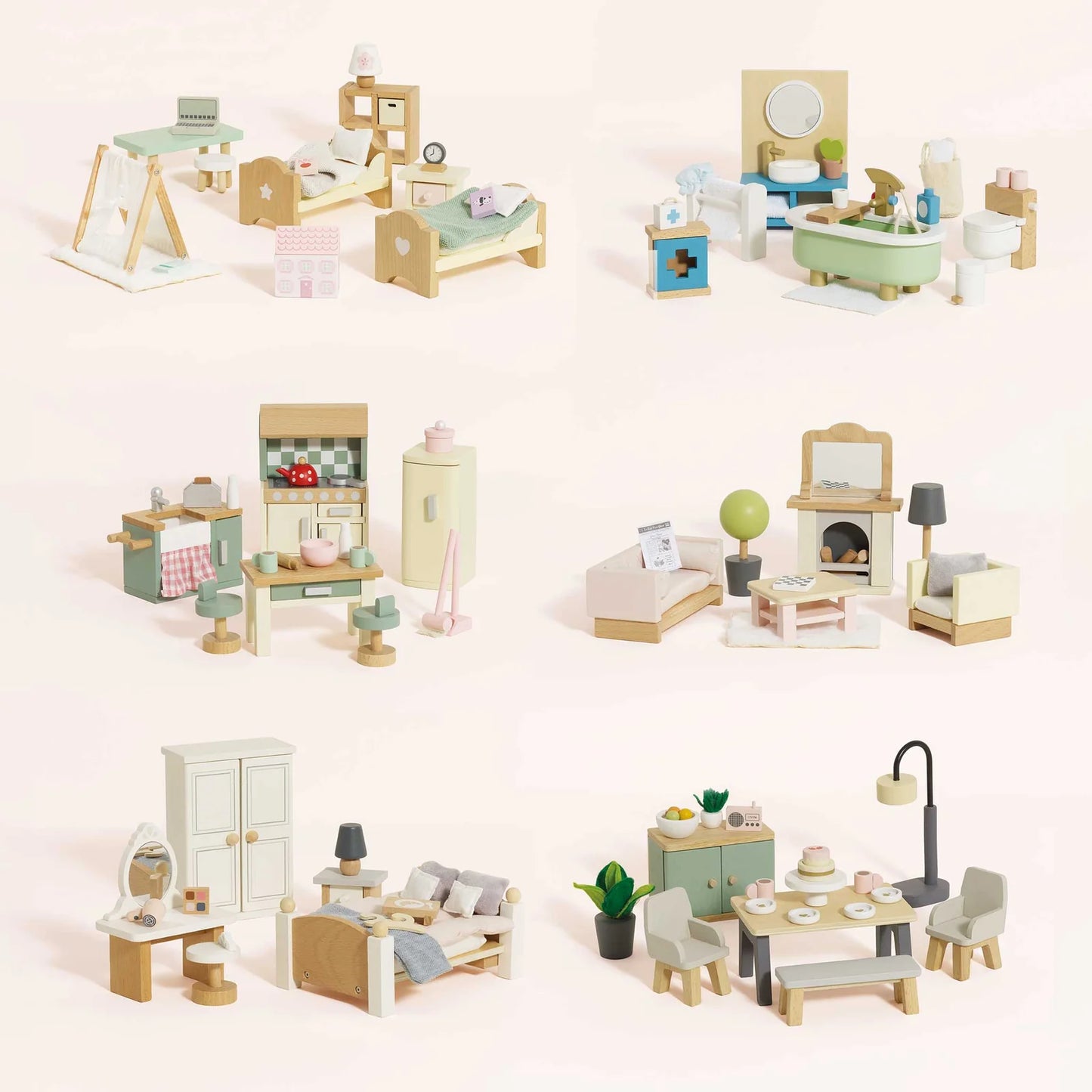 Cherry Tree Hall "Ultimate" playset including 14 additional accessories