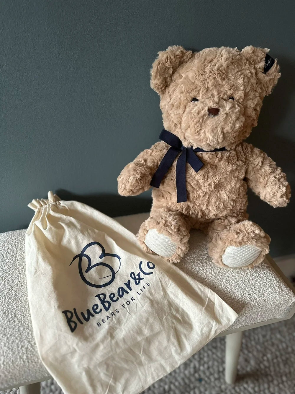 Brown bear from the blue bear company