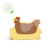 13 Farmyard Stacking Animals & shelf