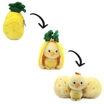 Flipetz - Nugget the Chick/Pineapple 2-in-1