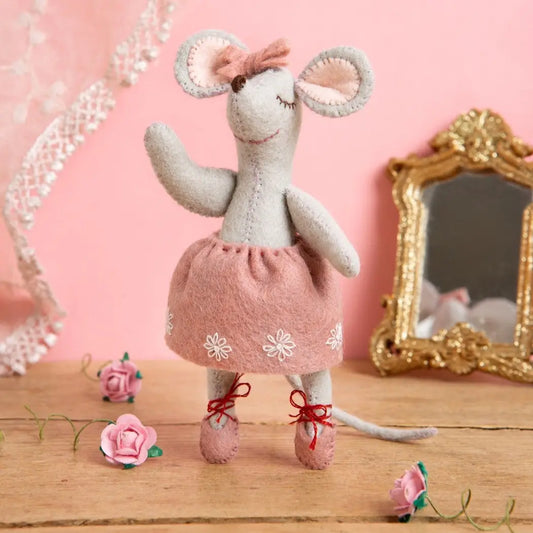 Little Mouse the Ballet Dancer Felt Craft Mini Kit