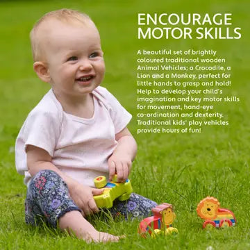 First Wooden Jungle Animals