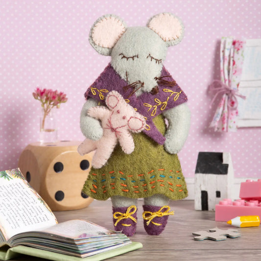 Little Miss Mouse Felt Craft Mini KIT