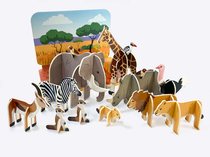 Savannah Animals Playset