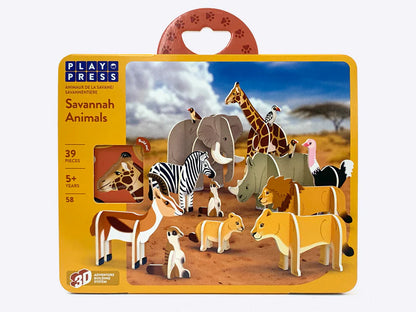 Savannah Animals Playset