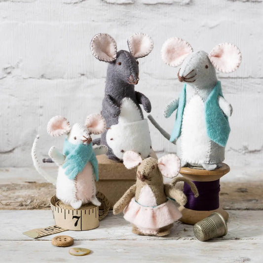 Mouse family felt KIT