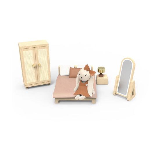 Doll House Bedroom + 1  Rabbit Character