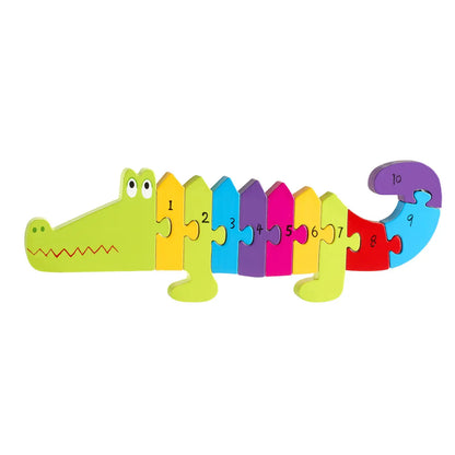 Crocodile Alphabet Wooden Puzzle