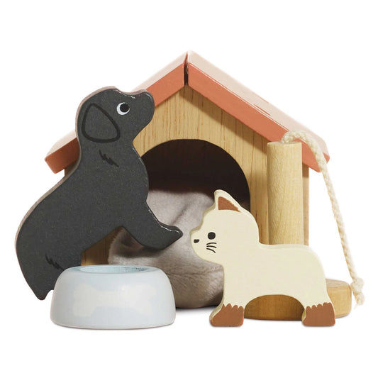 Dog, Cat, Rabbit and Guineapig play set