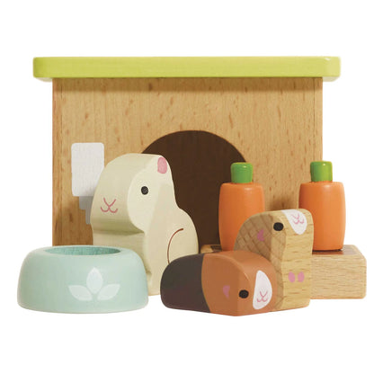Dog, Cat, Rabbit and Guineapig play set