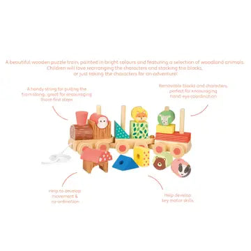 Woodland Woodend Puzzle Train