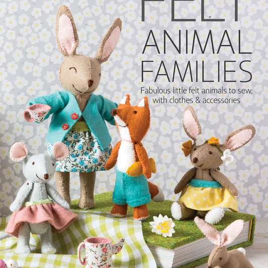 Felt Animal Families BOOK