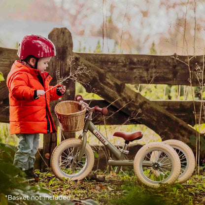 Trybike Steel Balance Trike – Matte Green